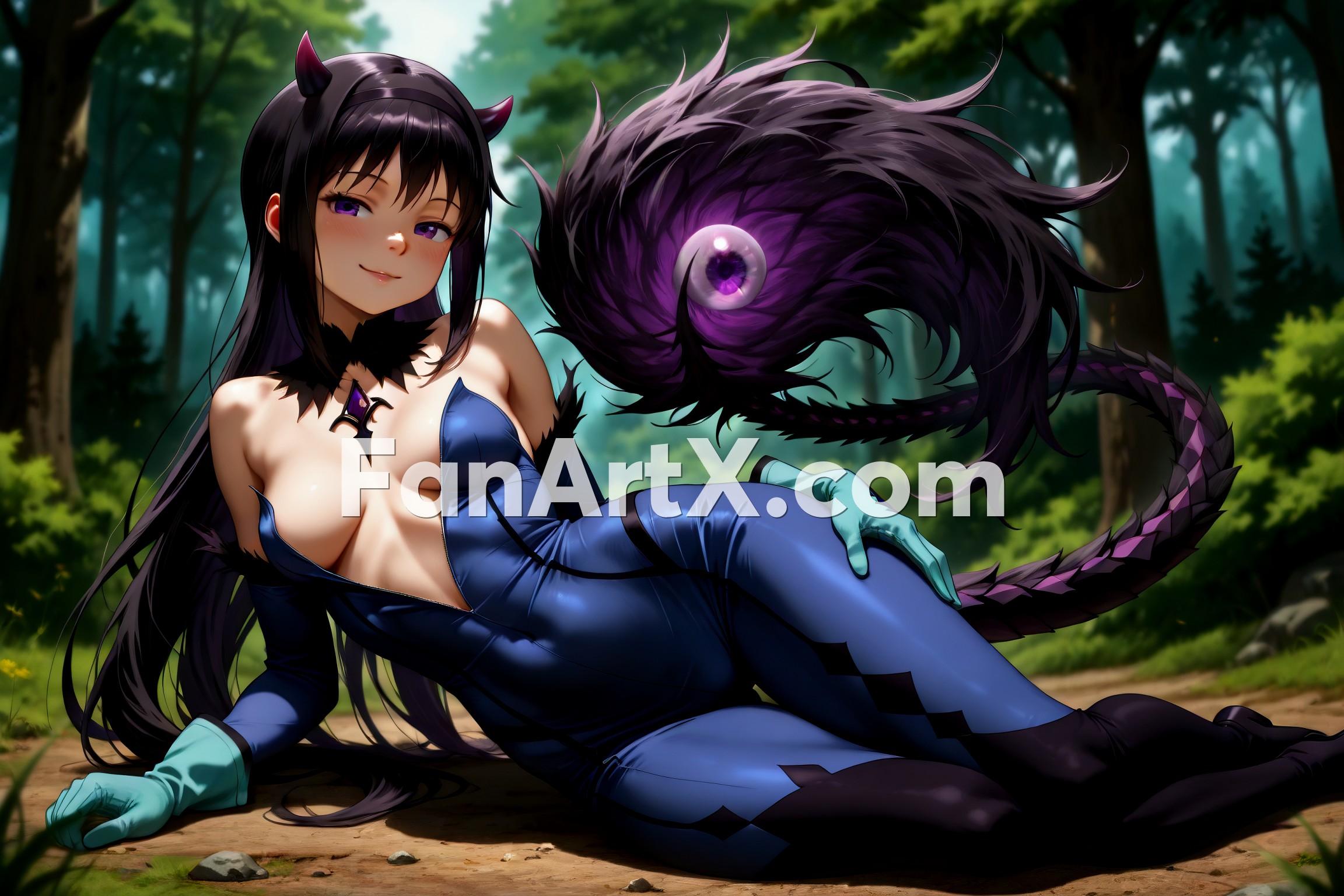 Akemi Homura Puella Magi Madoka Magica Fanart 9581273